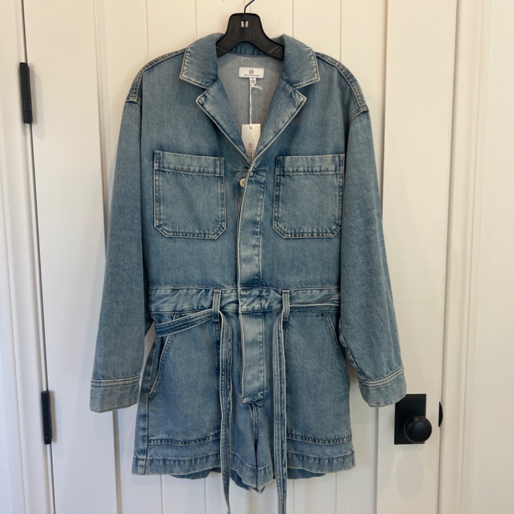 AG DENIM ROMPER, NWT, SMALL
